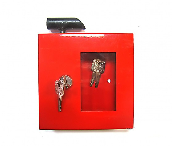 фото Шкаф для ключей К-01 под 1 ключ, с молотком